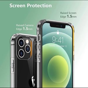 iPhone 12/ 12 Pro clear phone case